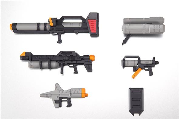 ROBOT SPIRITS - EARTH FEDER FORCE WEAPONS ANIME SET