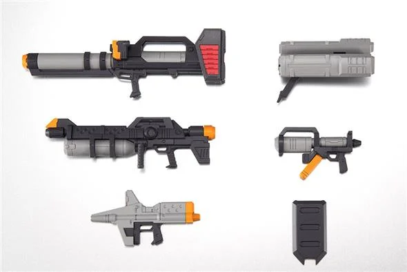 ROBOT SPIRITS - EARTH FEDER FORCE WEAPONS ANIME SET