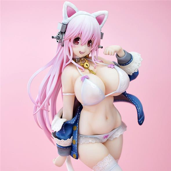 SUPER SONICO WHITE CAT VER STATUE