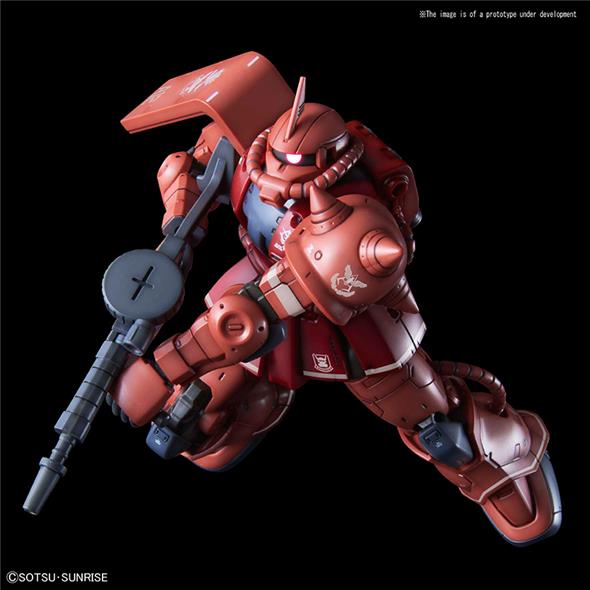 1/144 HG GUNDAM THE ORIGIN 024 ZAKU II MS-06S RED COMET VER