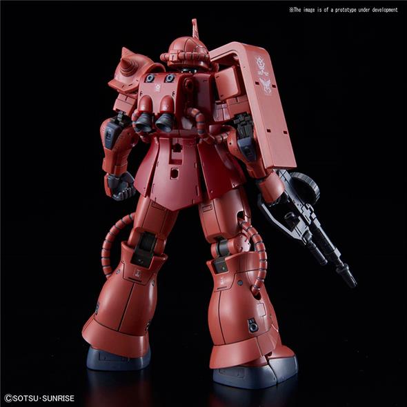 1/144 HG GUNDAM THE ORIGIN 024 ZAKU II MS-06S RED COMET VER