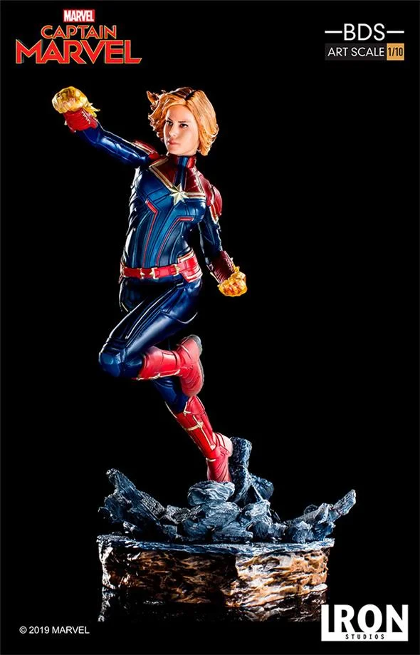 1/10 IRON STUDIOS - CAPTAIN MARVEL BDS ART STATUE