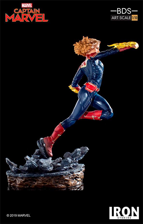 1/10 IRON STUDIOS - CAPTAIN MARVEL BDS ART STATUE