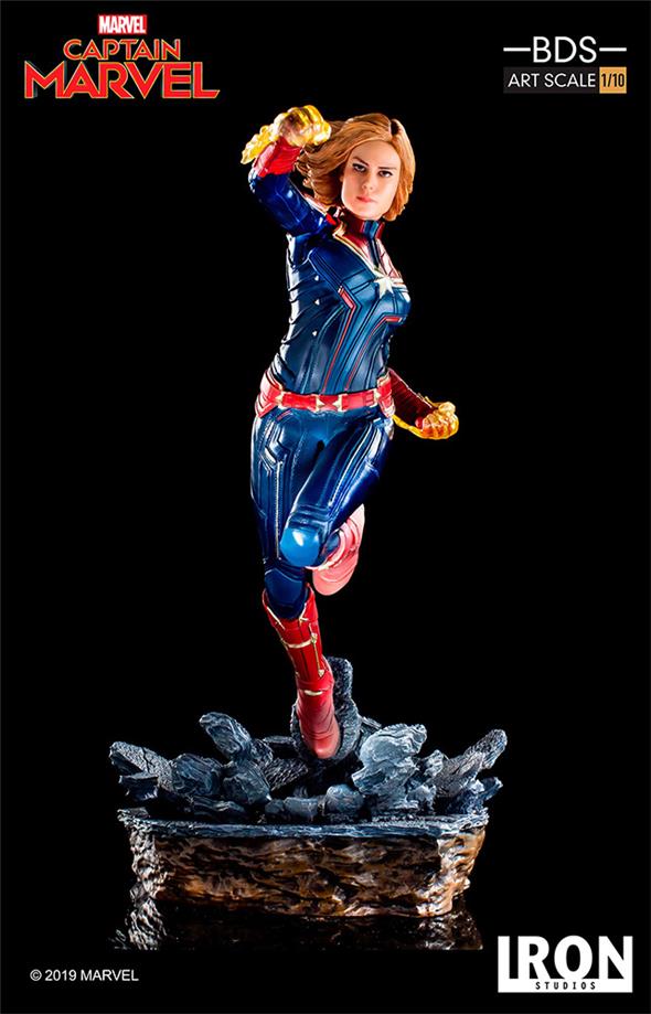 1/10 IRON STUDIOS - CAPTAIN MARVEL BDS ART STATUE