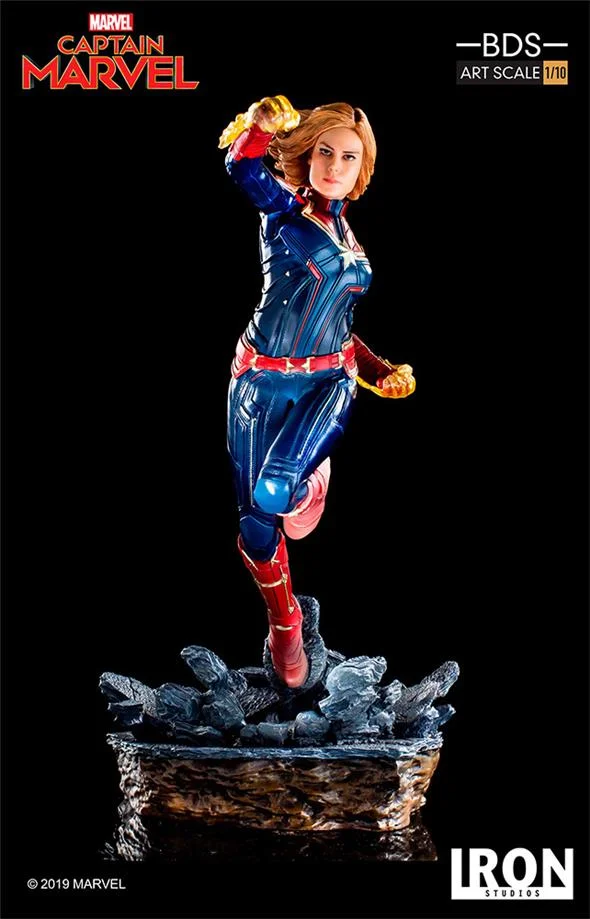 1/10 IRON STUDIOS - CAPTAIN MARVEL BDS ART STATUE