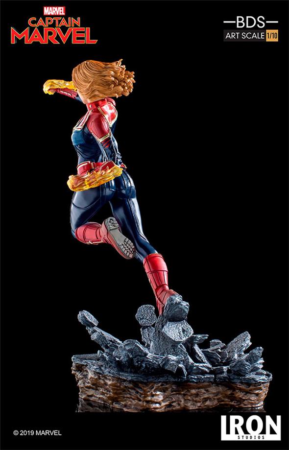 1/10 IRON STUDIOS - CAPTAIN MARVEL BDS ART STATUE