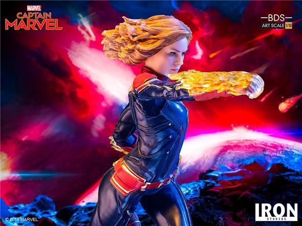 1/10 IRON STUDIOS - CAPTAIN MARVEL BDS ART STATUE