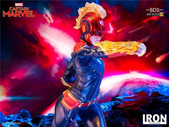 1/10 IRON STUDIOS - CAPTAIN MARVEL BDS ART STATUE