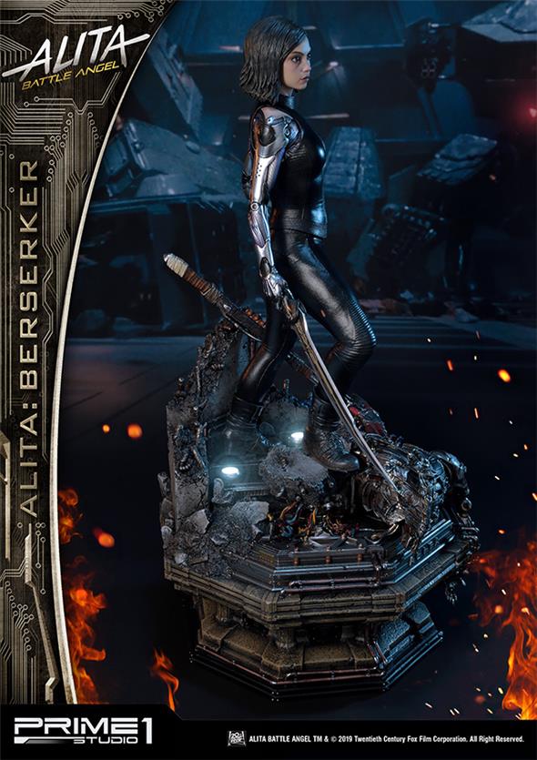 BATTLE ANGEL ALITA BERSERKER STATUE