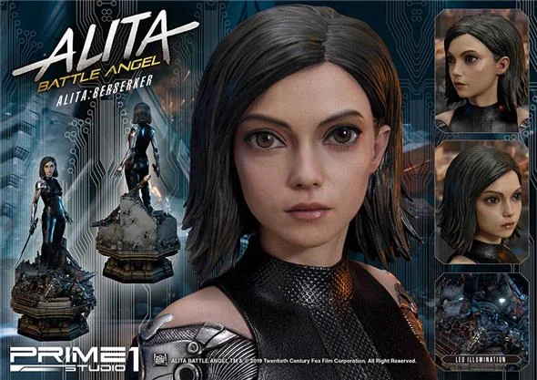 BATTLE ANGEL ALITA BERSERKER STATUE