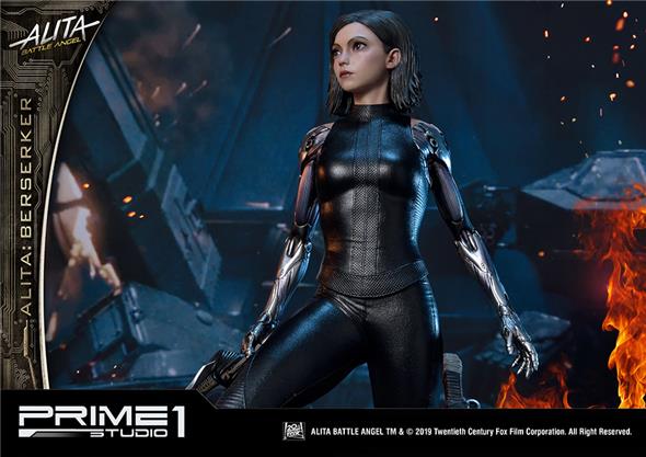 BATTLE ANGEL ALITA BERSERKER STATUE