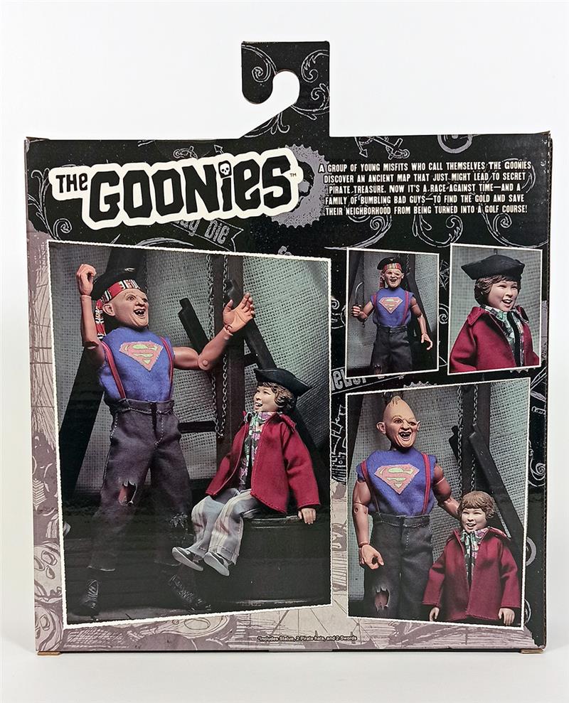 NECA - GOONIES SLOTH & CHUNK CLOTHED AF 2 PACK