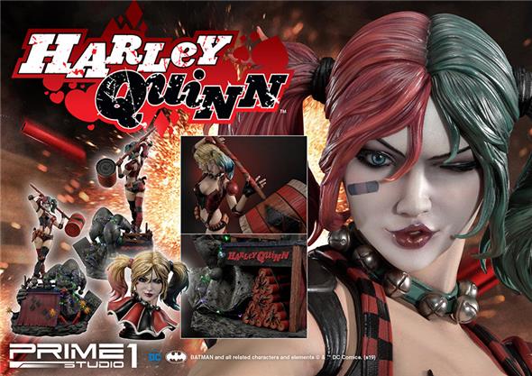 HARLEY QUINN DC COMICS STATUE