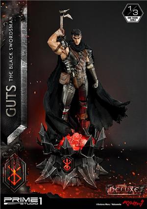 BERSERK GUTS BLACK SWORDSMAN 1/3 DLX STATUE