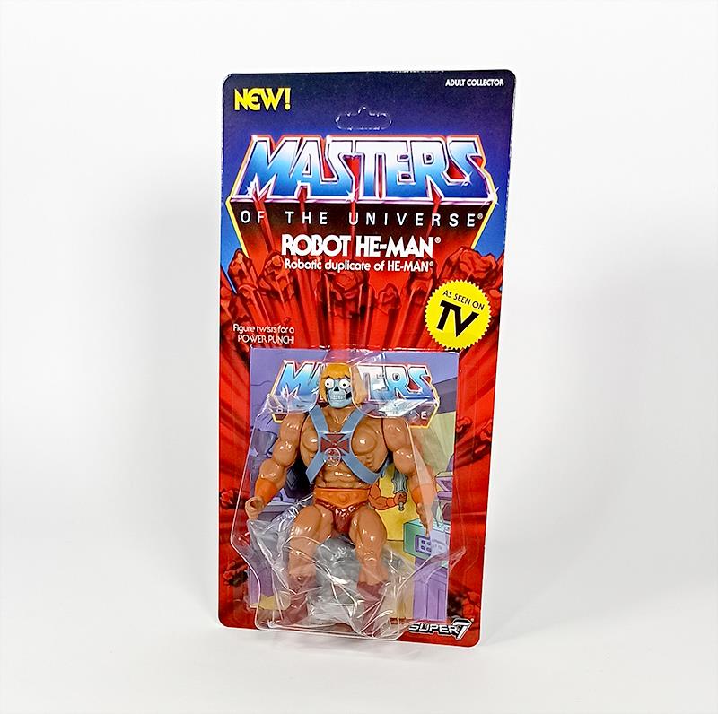 MASTERS OF THE UNIVERSE VINTAGE WAVE 2 - ROBOT HE-MAN