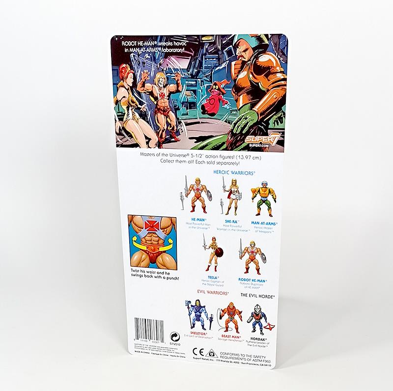MASTERS OF THE UNIVERSE VINTAGE WAVE 2 - ROBOT HE-MAN