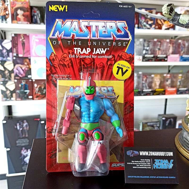 MASTERS OF THE UNIVERSE VINTAGE WAVE 3 - TRAP JAW