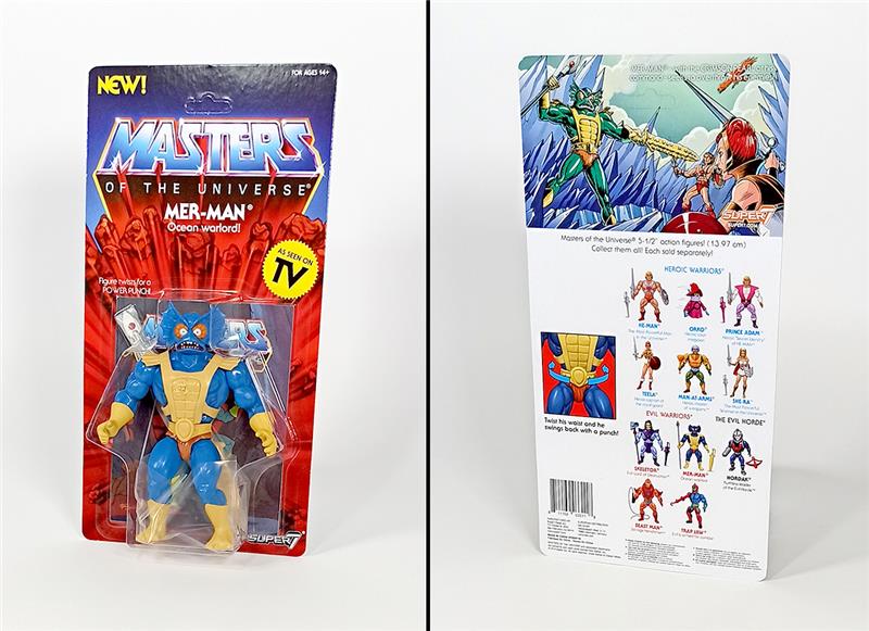 MASTERS OF THE UNIVERSE VINTAGE WAVE 3 - MER- MAN