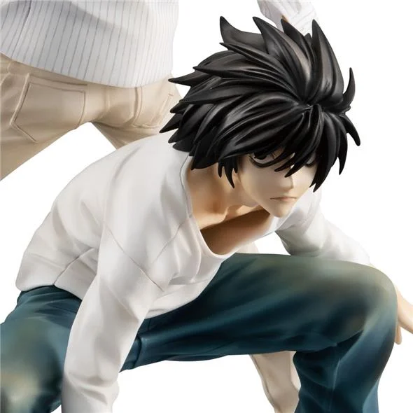 DEATH NOTE - YAGAMI RAITO & L GEM STATUE