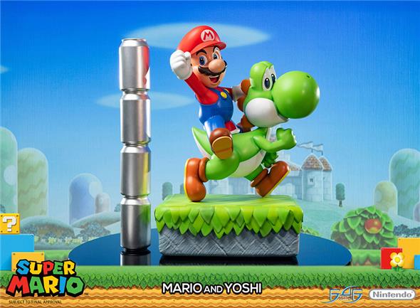 SUPER MARIO AND YOSHI STATUE