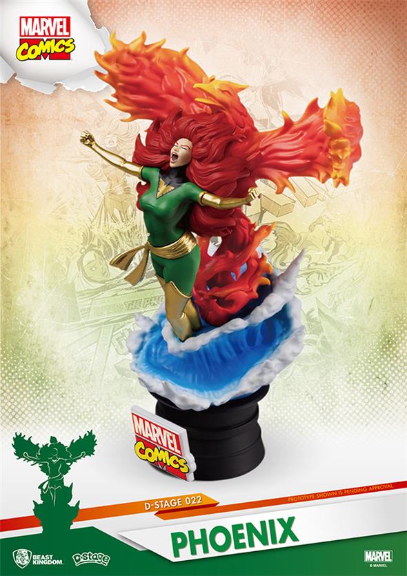 D-SELECT - MARVEL COMICS DARK PHOENIX STATUE