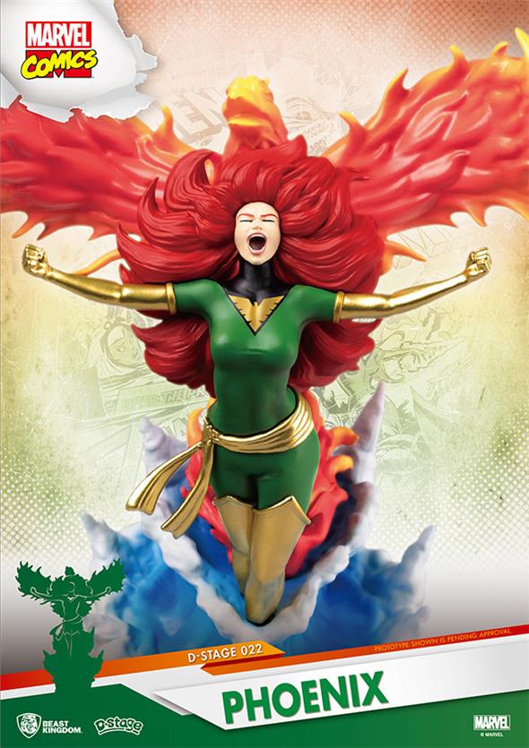 D-SELECT - MARVEL COMICS DARK PHOENIX STATUE