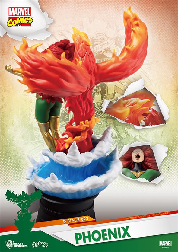 D-SELECT - MARVEL COMICS DARK PHOENIX STATUE