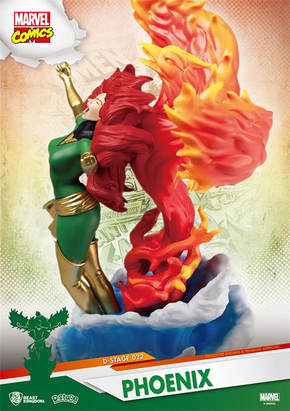 D-SELECT - MARVEL COMICS DARK PHOENIX STATUE