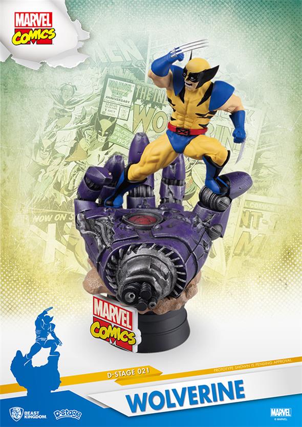 D-SELECT - MARVEL COMICS WOLVERINE STATUE