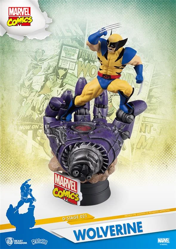 D-SELECT - MARVEL COMICS WOLVERINE STATUE