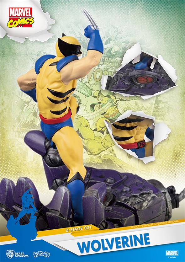 D-SELECT - MARVEL COMICS WOLVERINE STATUE