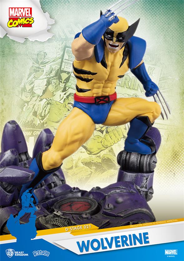 D-SELECT - MARVEL COMICS WOLVERINE STATUE