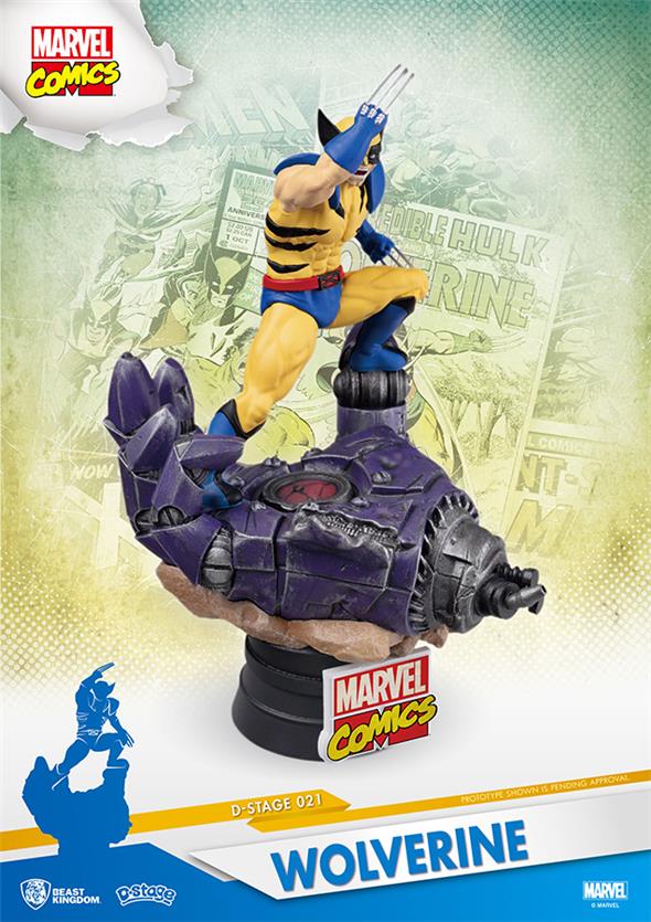 D-SELECT - MARVEL COMICS WOLVERINE STATUE