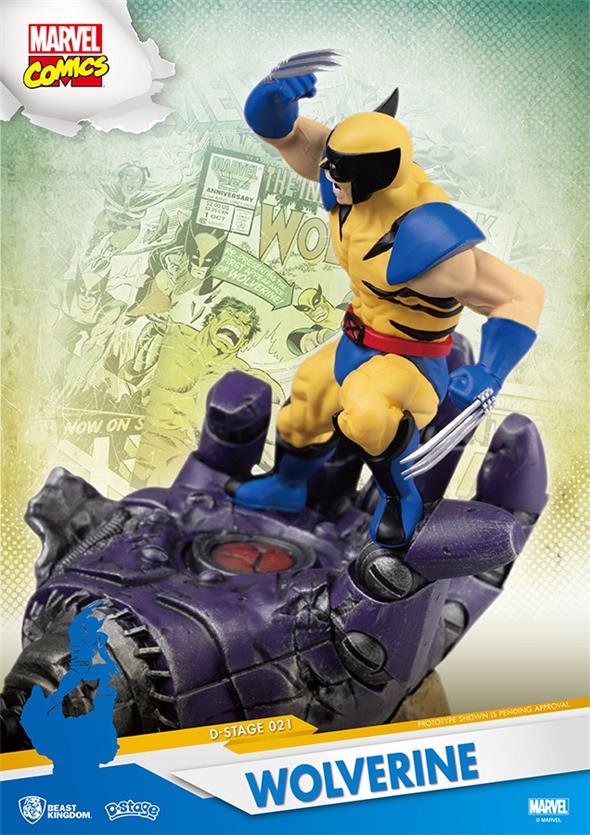 D-SELECT - MARVEL COMICS WOLVERINE STATUE