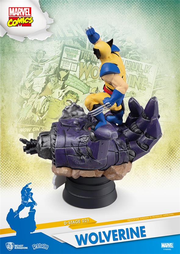 D-SELECT - MARVEL COMICS WOLVERINE STATUE