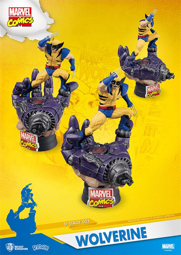 D-SELECT - MARVEL COMICS WOLVERINE STATUE