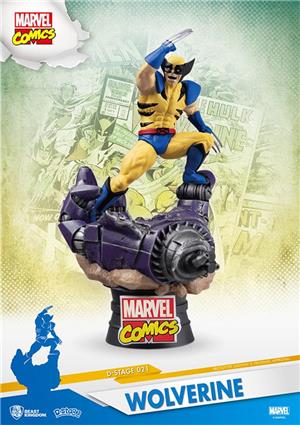 D-SELECT - MARVEL COMICS WOLVERINE STATUE