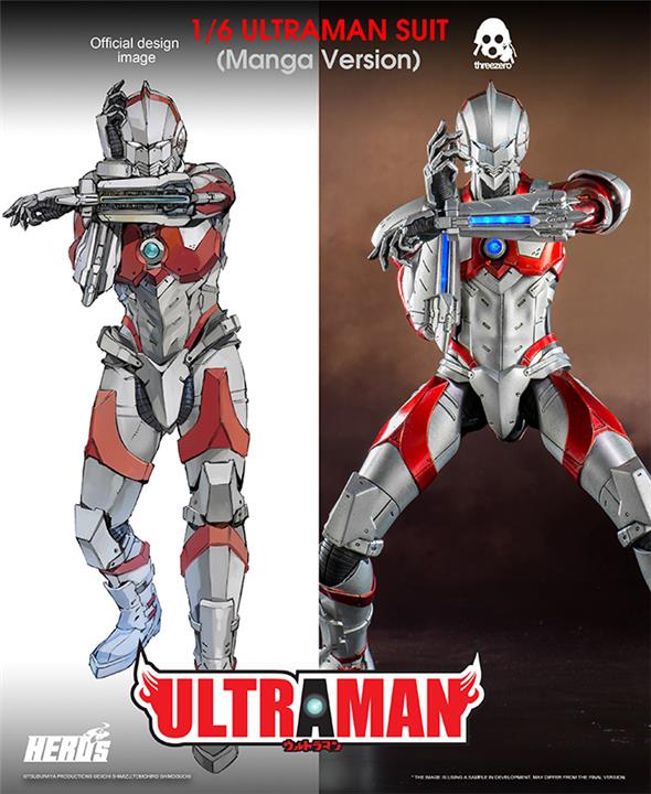 1/6 THREEZERO - ULTRAMAN SUIT ANIME VERSION