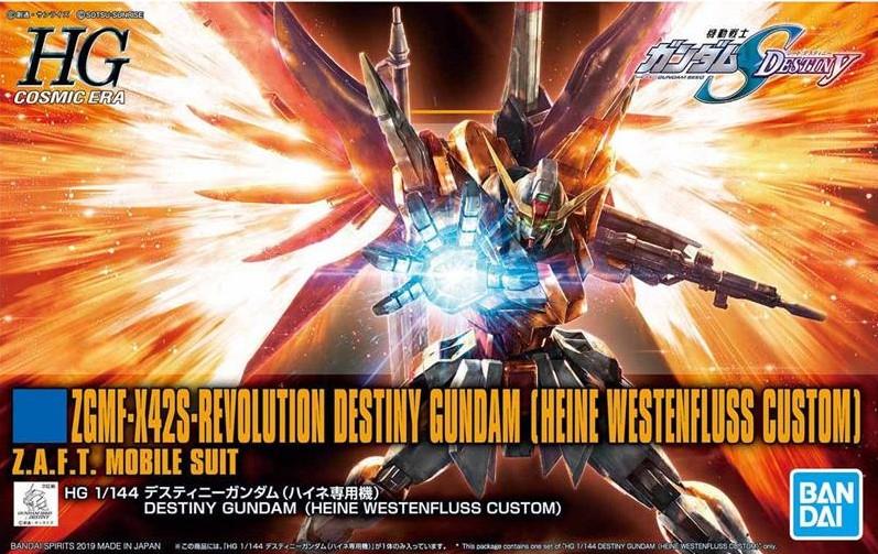1/144 HGCE GUNDAM DESTINY HEINE WESTENFLUSS CUSTOM