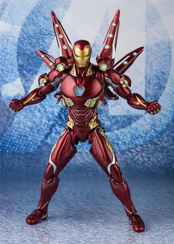 S.H. FIGUARTS - AVENGERS ENDGAME IRON MAN MK50 N.W.SET2