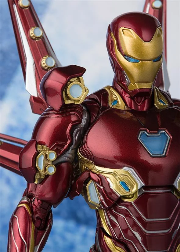 S.H. FIGUARTS - AVENGERS ENDGAME IRON MAN MK50 N.W.SET2