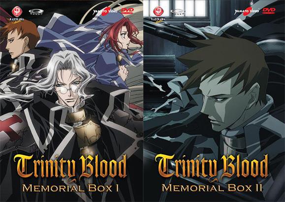 DVD - TRINITY BLOOD MEMORIAL BOX 01 E 02 (6 DVD)