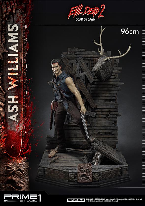 1/3 EVIL DEAD 2 - ASH WILLIAMS STATUE