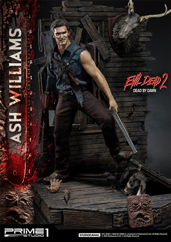 1/3 EVIL DEAD 2 - ASH WILLIAMS STATUE