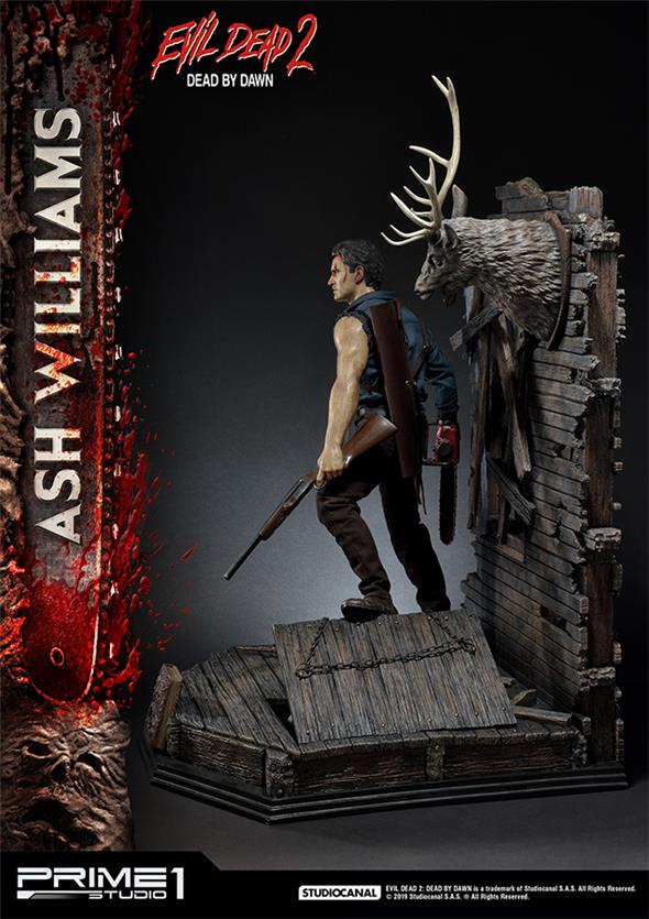 1/3 EVIL DEAD 2 - ASH WILLIAMS STATUE