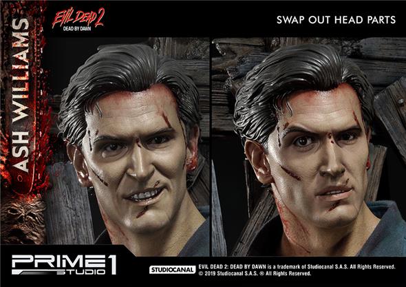 1/3 EVIL DEAD 2 - ASH WILLIAMS STATUE