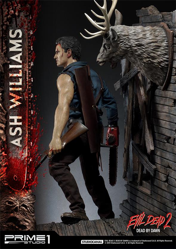 1/3 EVIL DEAD 2 - ASH WILLIAMS STATUE