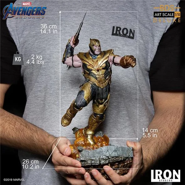 1/10 IRON STUDIOS - AVENGERS ENDGAME THANOS DLX STATUE