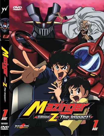 DVD - MAZINGER EDITION Z: THE IMPACT! BOX 1-2-3 (6DVD)