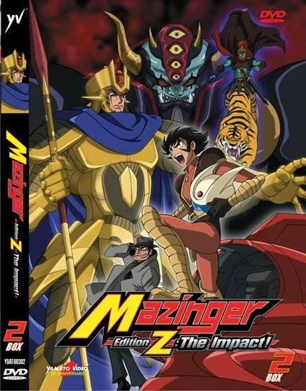DVD - MAZINGER EDITION Z: THE IMPACT! BOX 1-2-3 (6DVD)